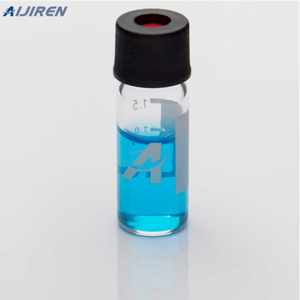 Thermo Fisher glass vials with screw caps for HPLC